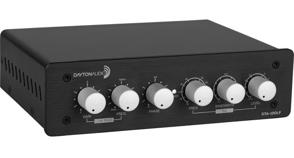 Dayton Audio DTA-100LF 100 Watt Desktop Subwoofer Amplifier